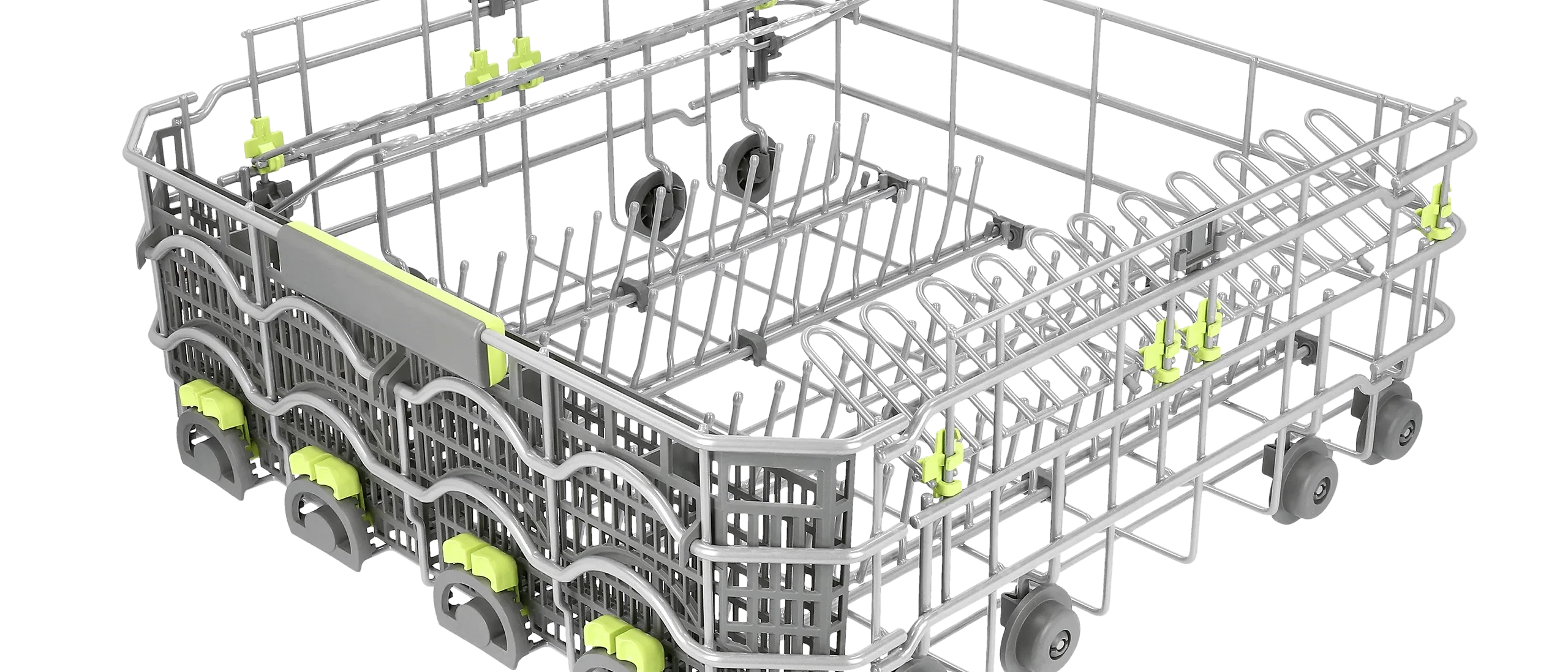 Middle dishwasher rack